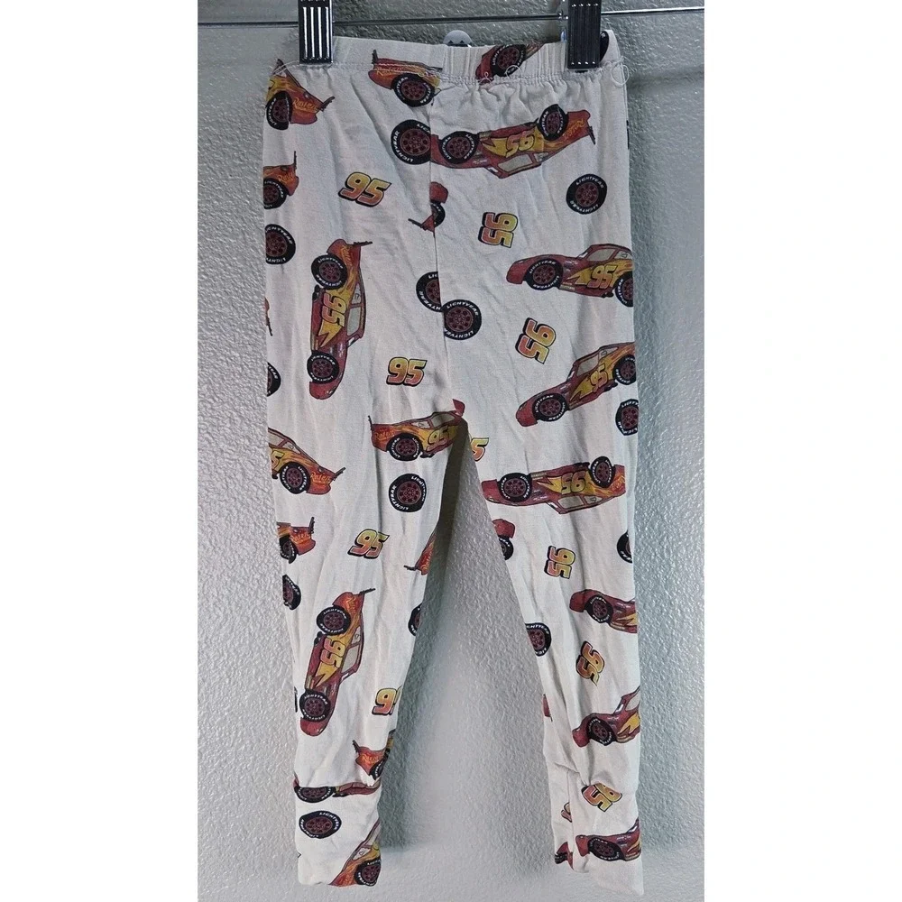 Posh Peanut Disney‎ Cars Lightning McQueen Pajama Set 18-24M Bamboo